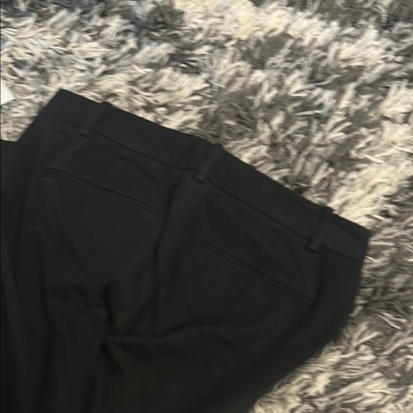 Theory Black Straight Leg Pants - Picture 3 of 4
